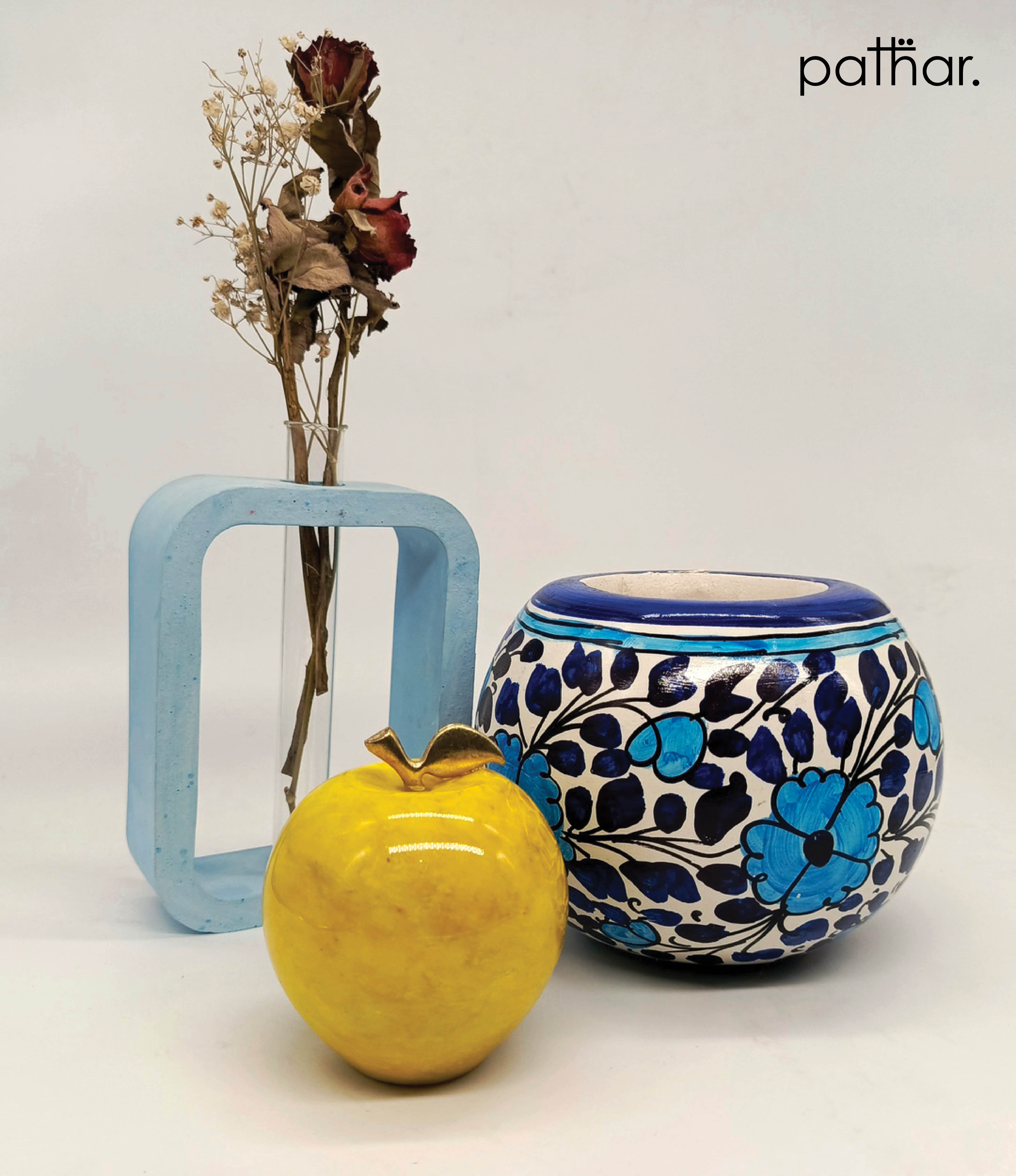 Apple Shaped Paper Weight - Yellow - Exclusive Collection