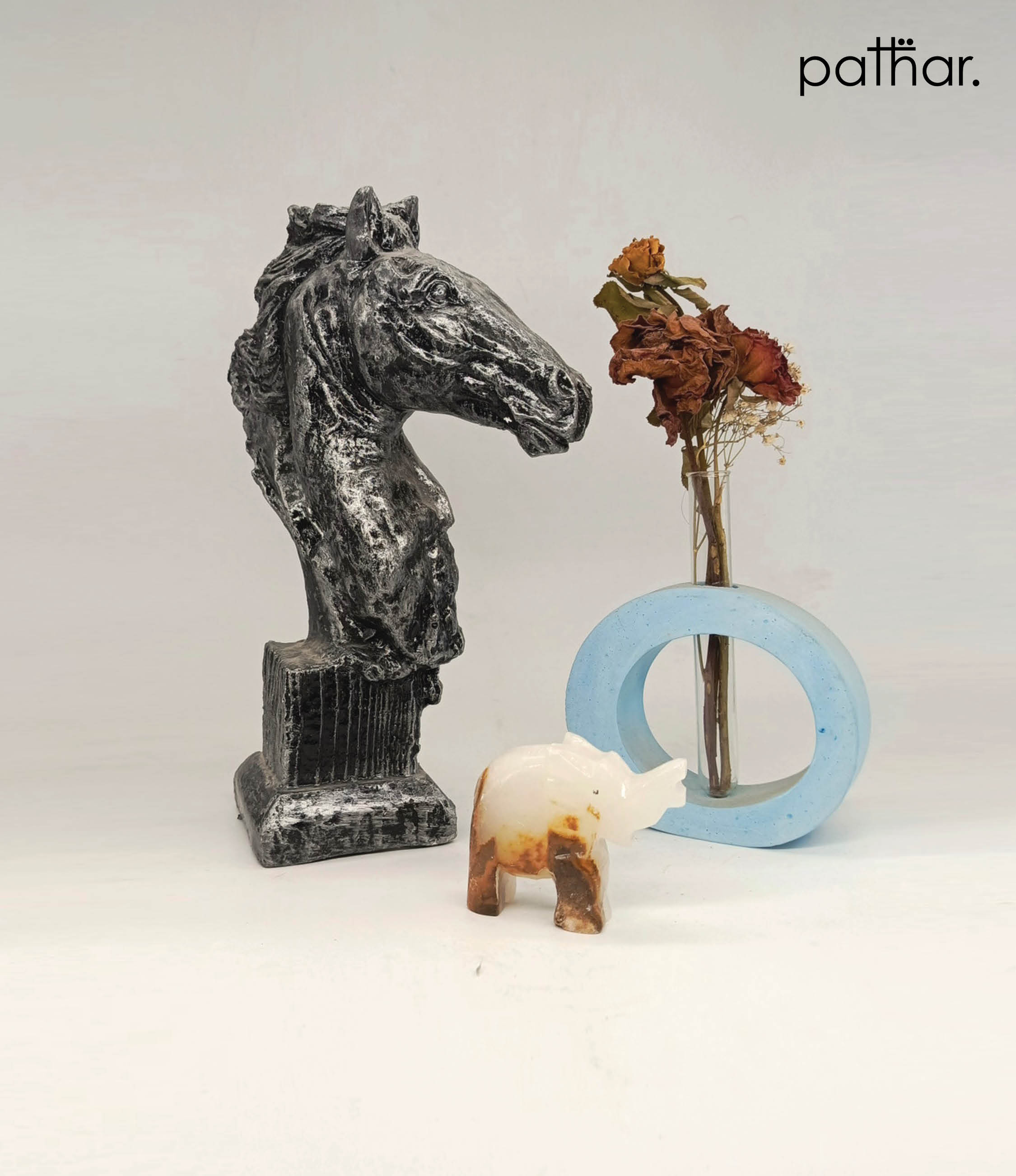 Elephant - Pink Onyx