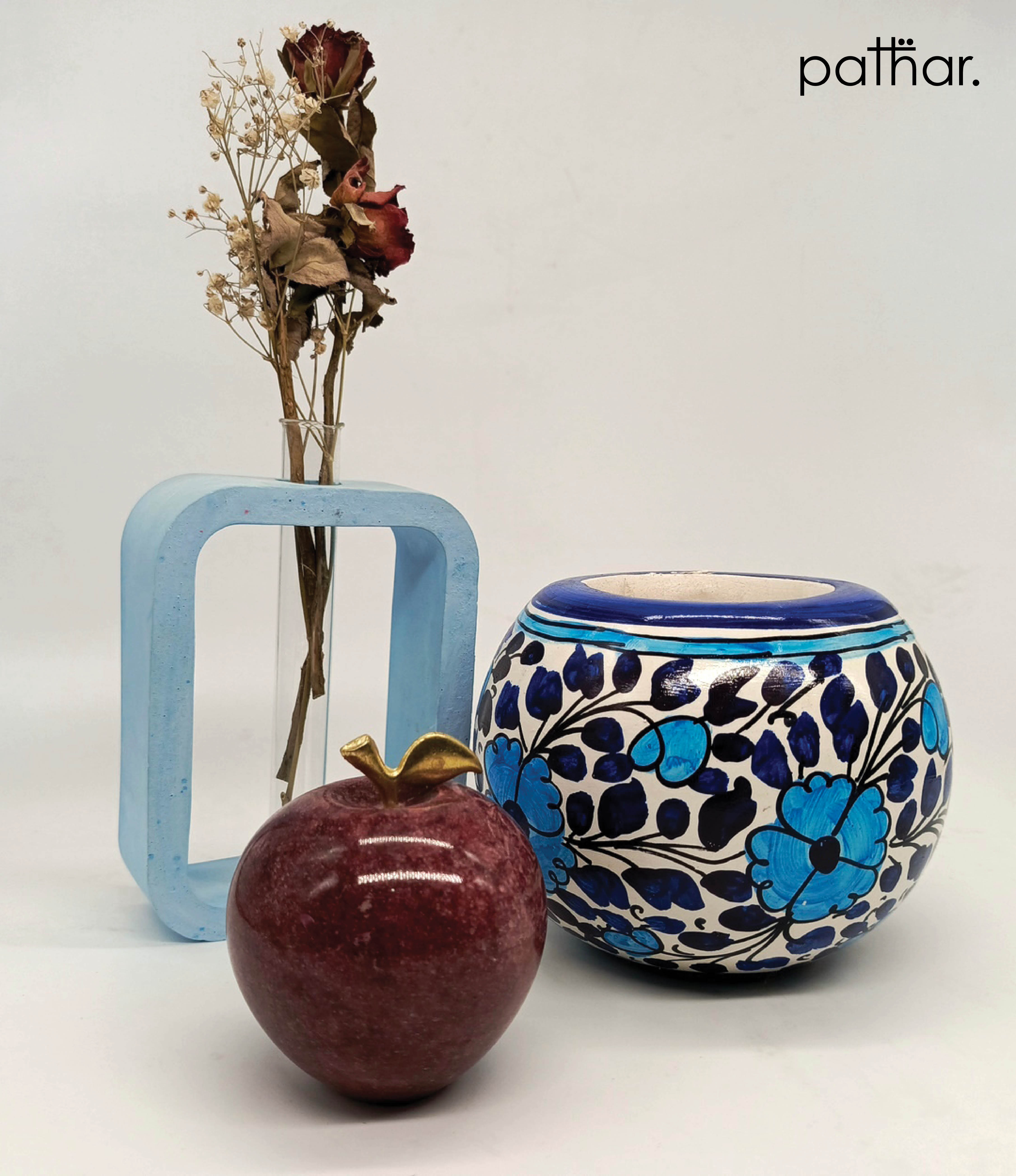 Apple Shaped Paper Weight - Dark Red - Exclusive Collection