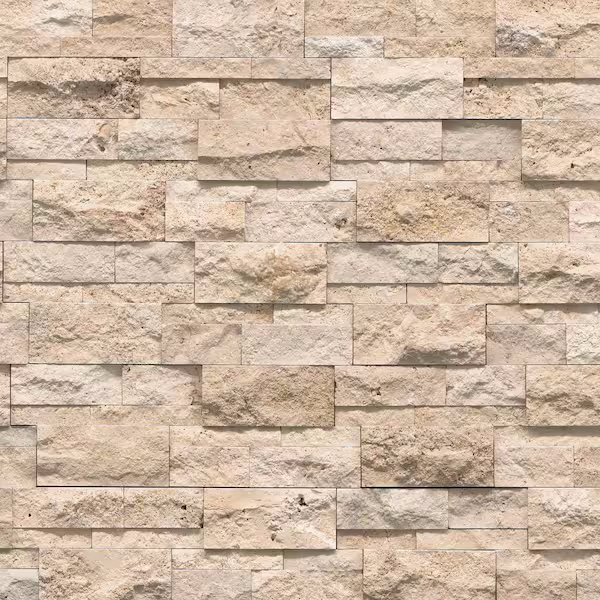 Travertine - Split Face - 3D