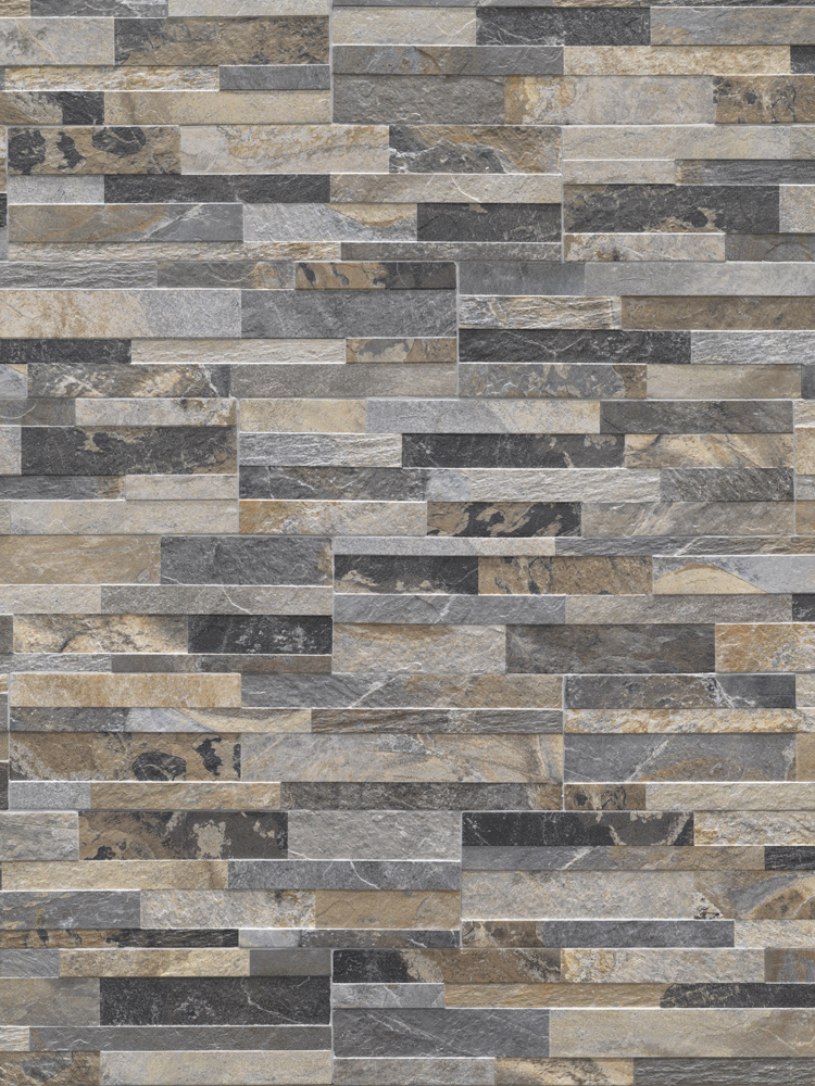 Mixed Slate Stone - Split Stone