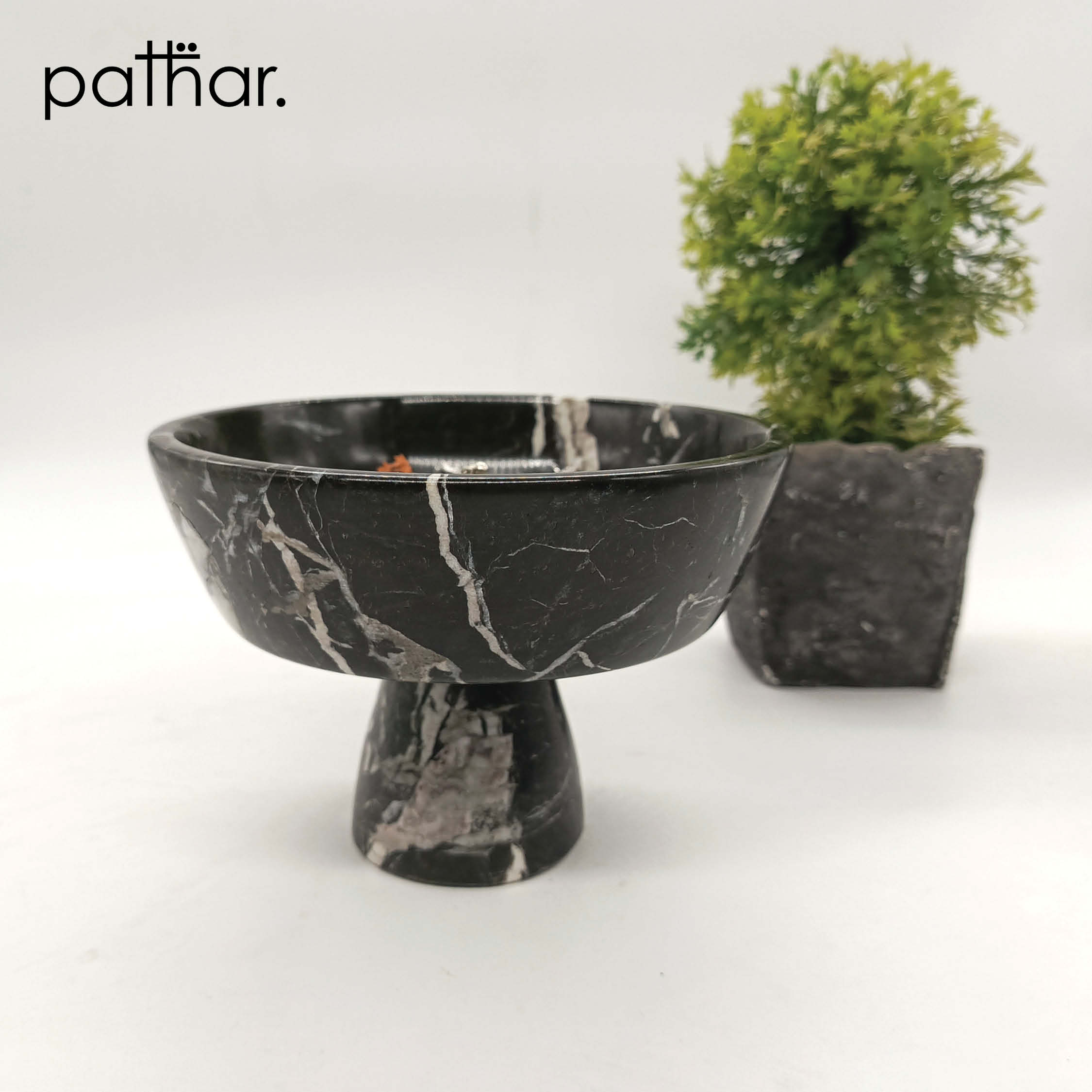 Fruit Stand - Jewelry Stand - Black Zebra
