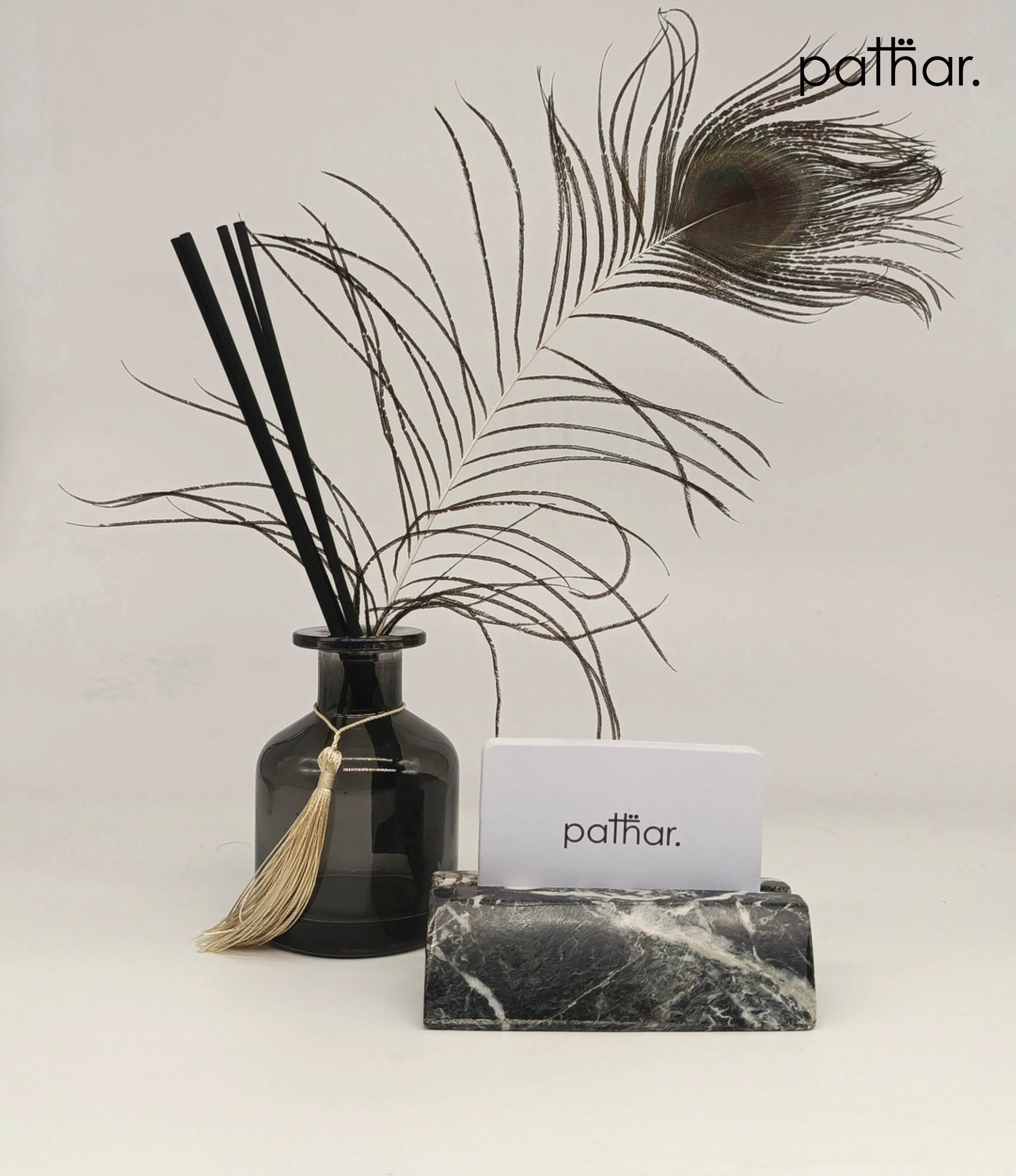 Sleek Card Holder - Black Zebra